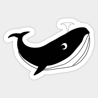 Blue whale Sticker